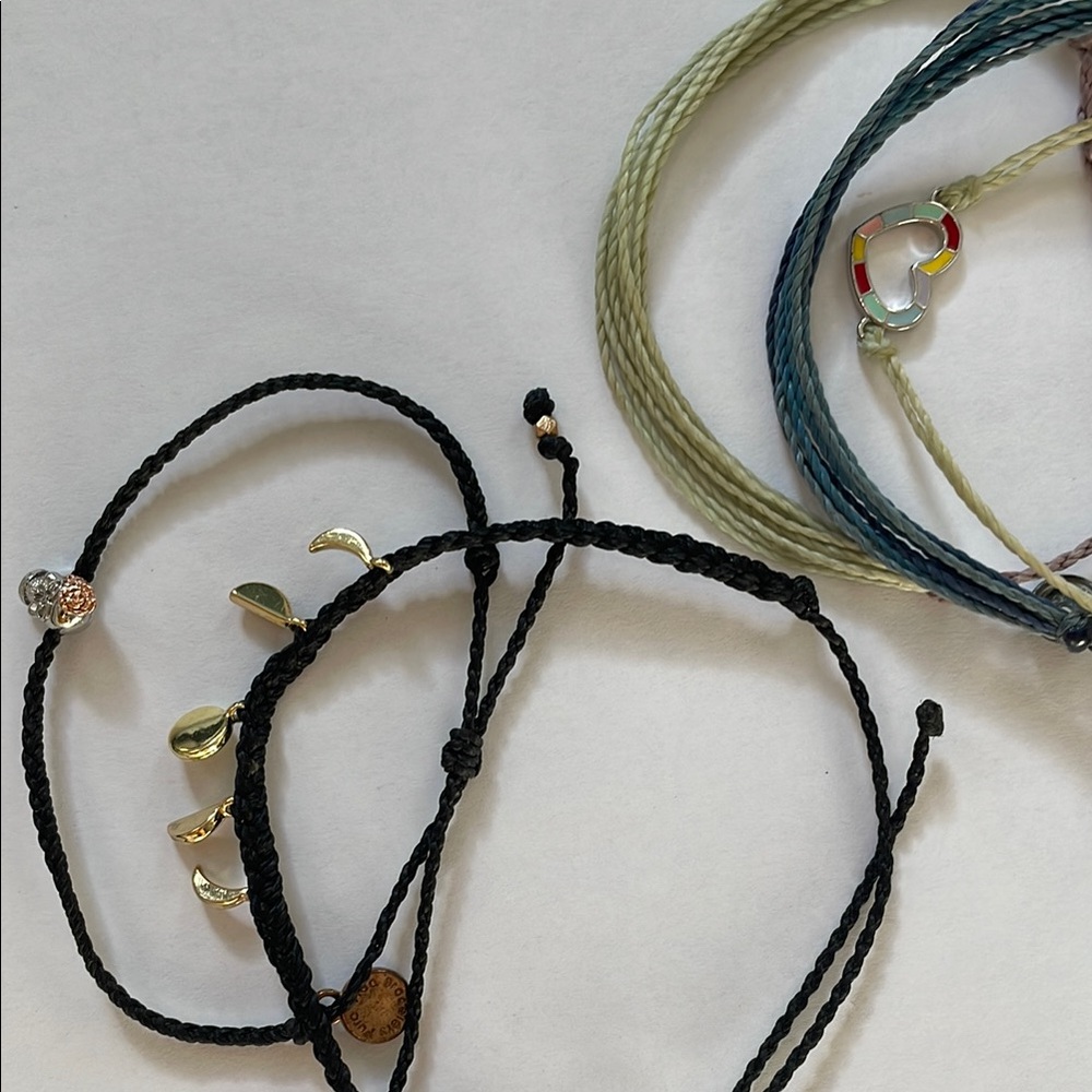 Colorful String Bracelets Set - Picture 2 of 2